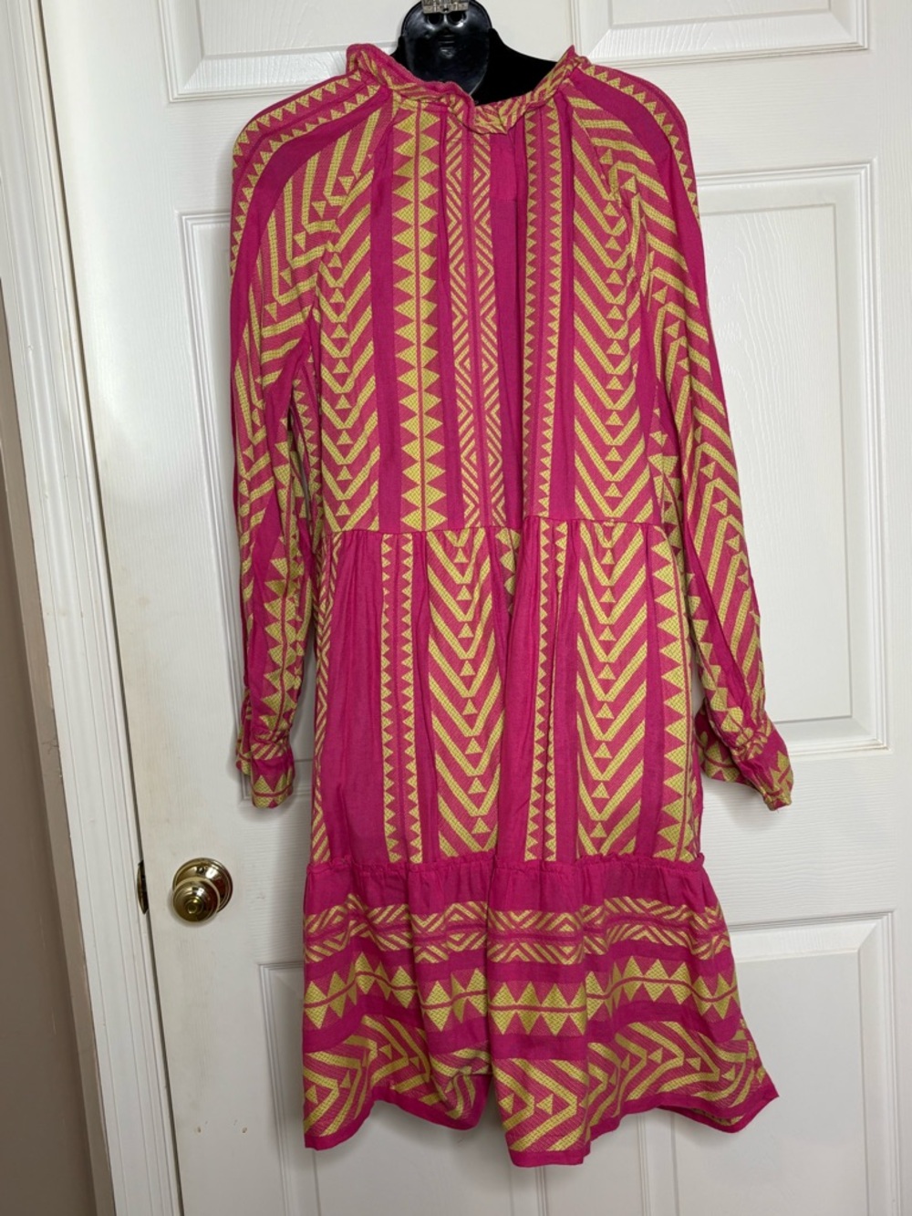 Anthropologie MAEVE Dominique Embroidered Mini Dress SMALL - Picture 4 of 13